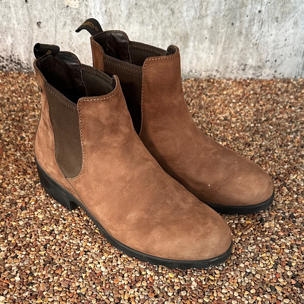 Dubarry of Ireland Waterford Brown Leather Chelsea Boots